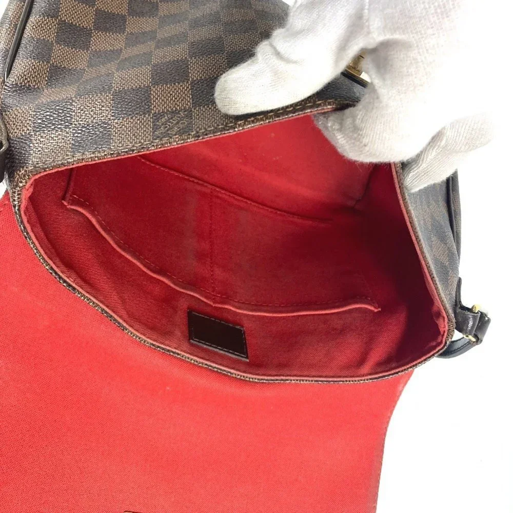 LOUIS VUITTON Brown Damier Canvas Shoulder Bag